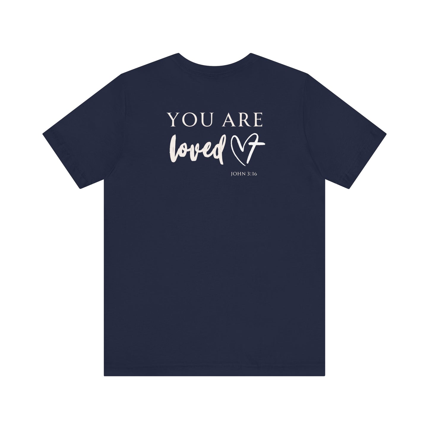 You Are Loved Heart with Cross Tee