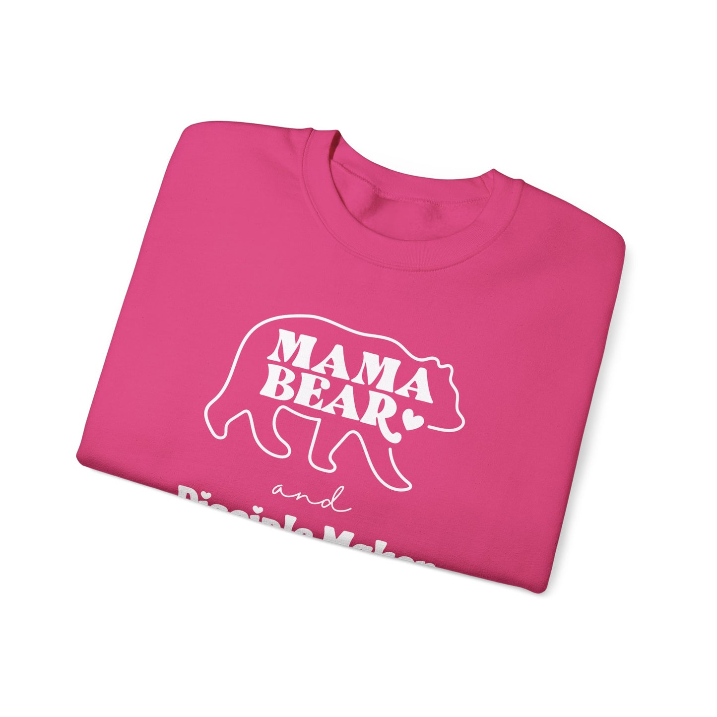 Mama Bear and Disciple Maker Crewneck Sweatshirt