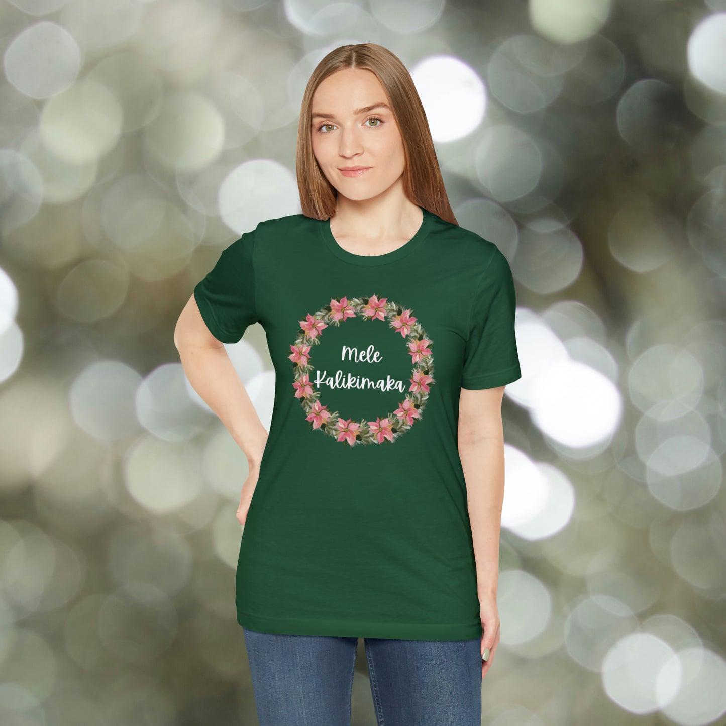 Mele Kalikimaka Lei Tee