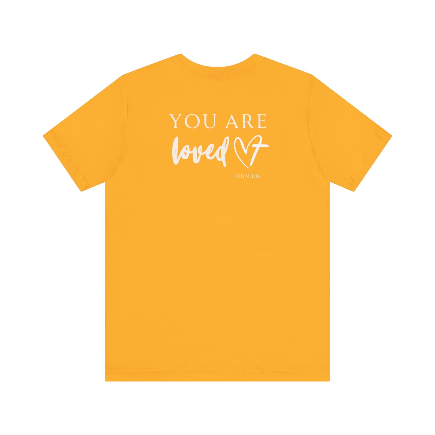 You Are Loved Heart with Cross Tee