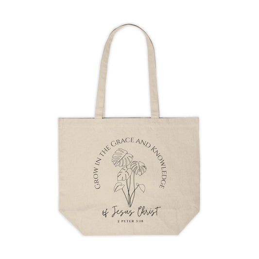 Copy of Copy of His Mercies Are New Canvas Shopping Tote