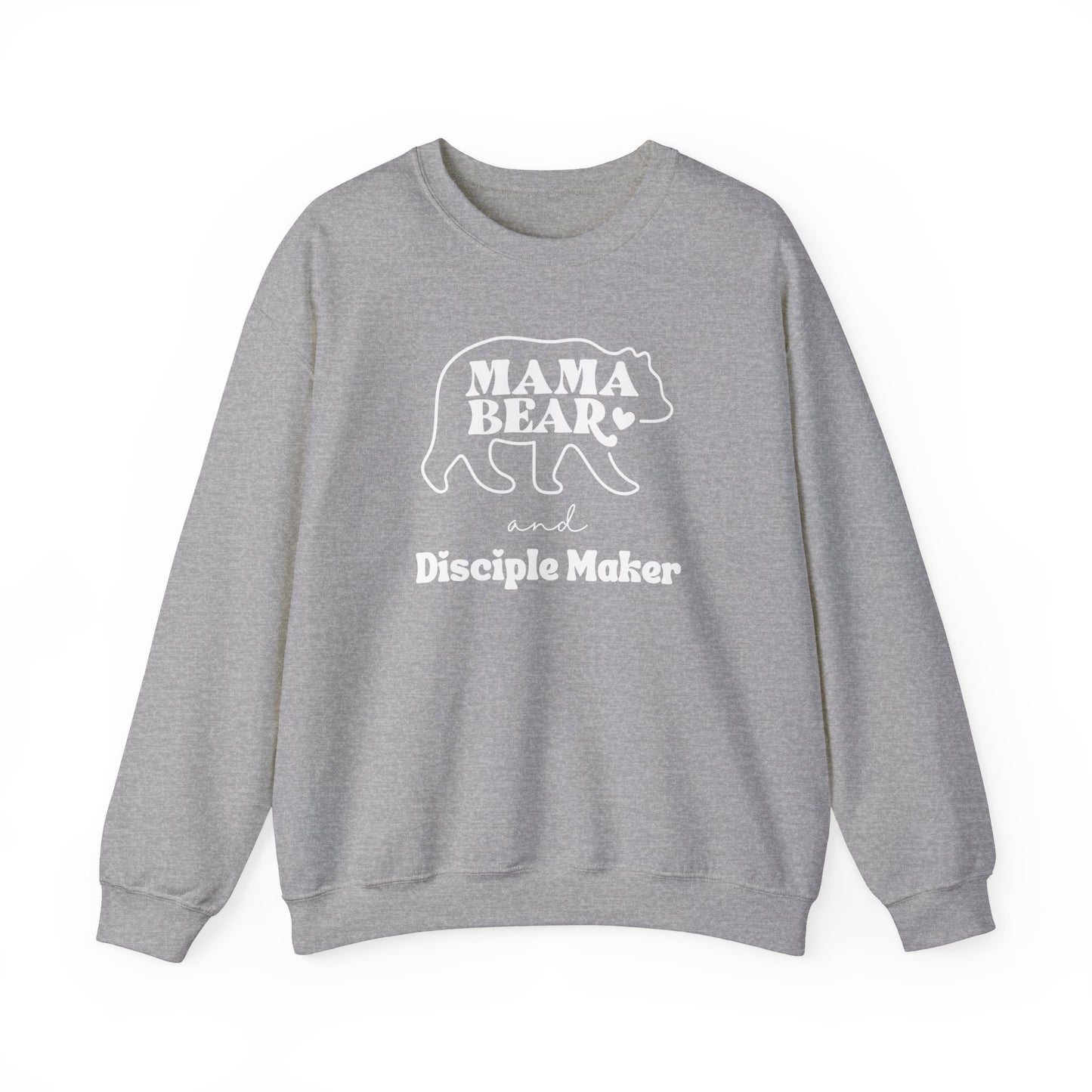 Mama Bear and Disciple Maker Crewneck Sweatshirt