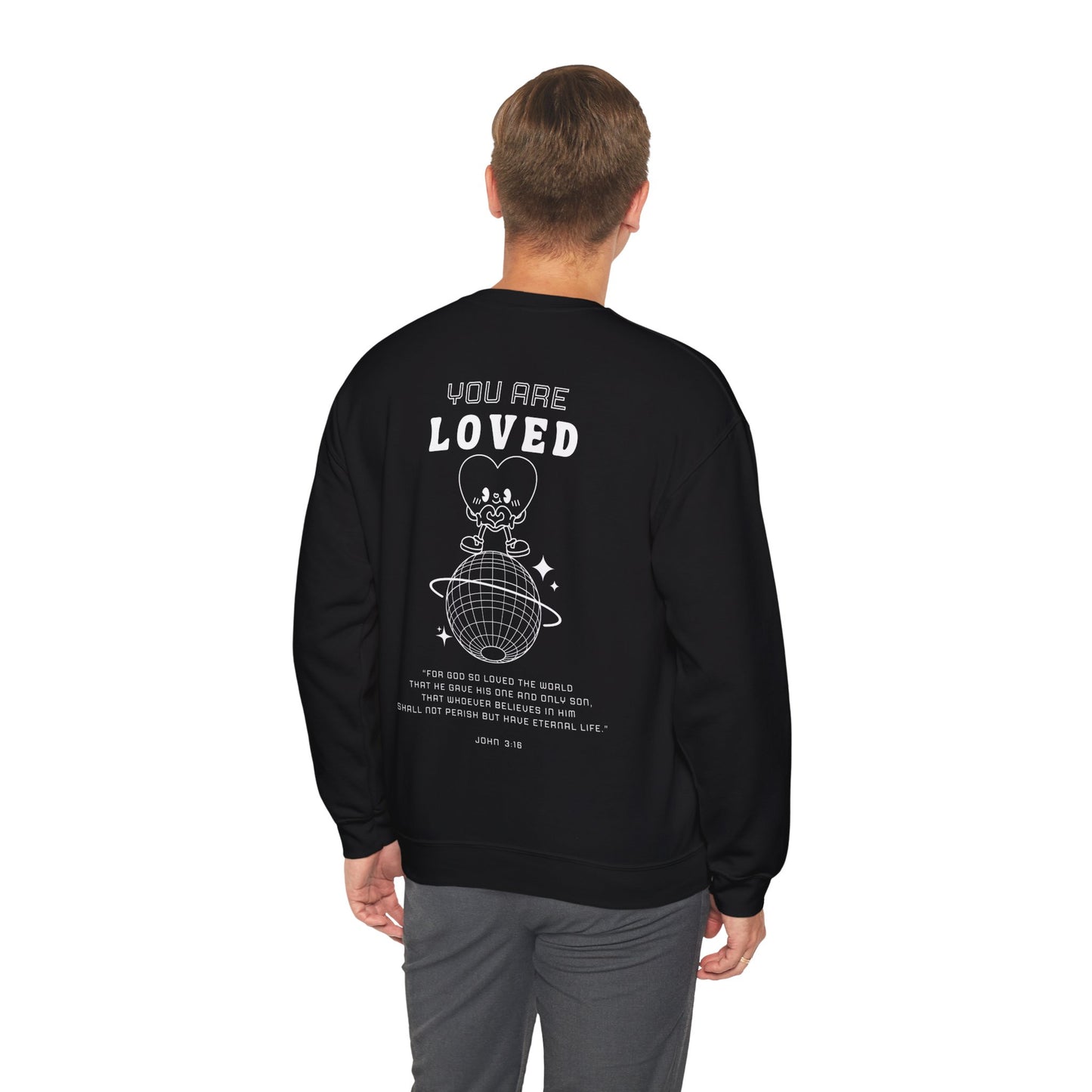 You Are Loved Crewneck Sweatshirt