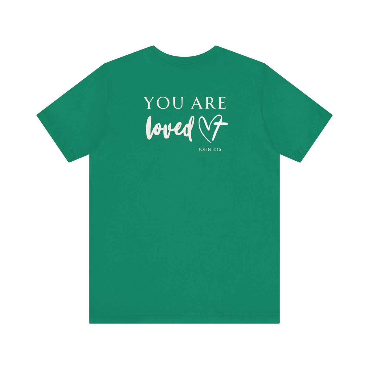 You Are Loved Heart with Cross Tee