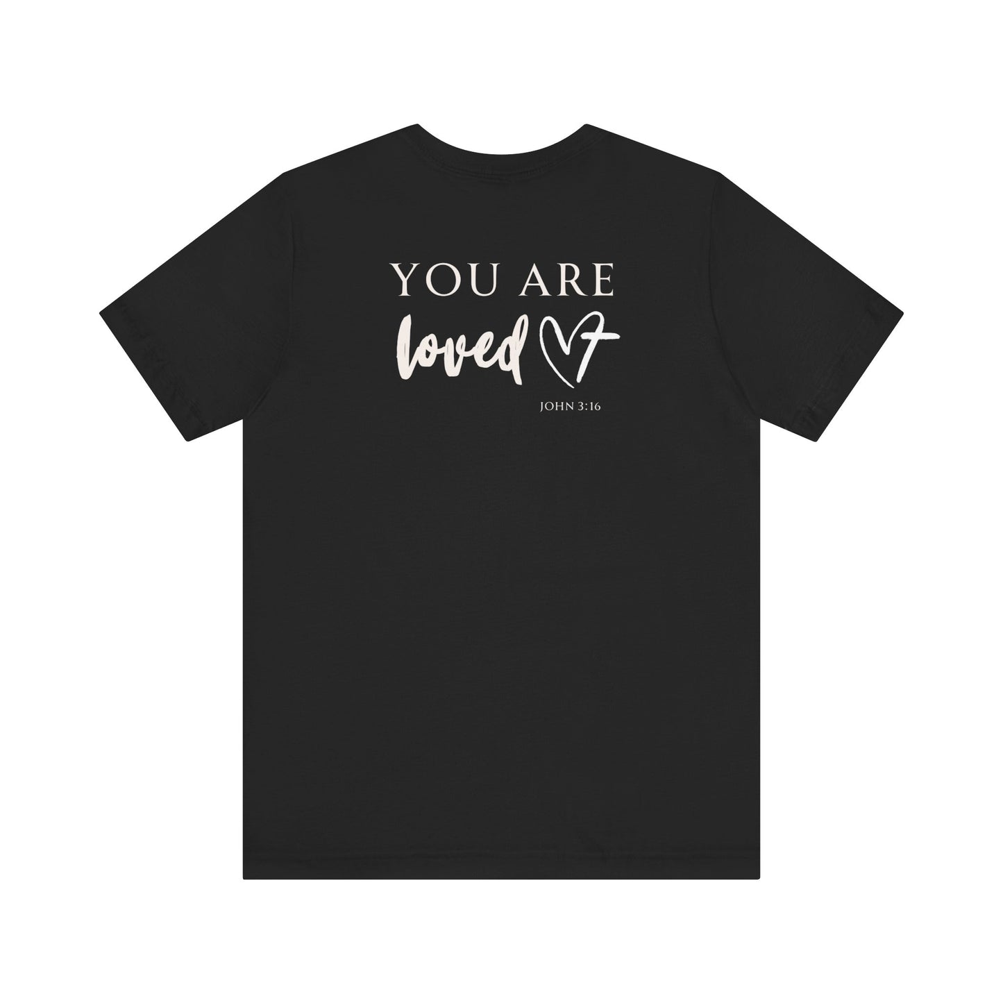 You Are Loved Heart with Cross Tee