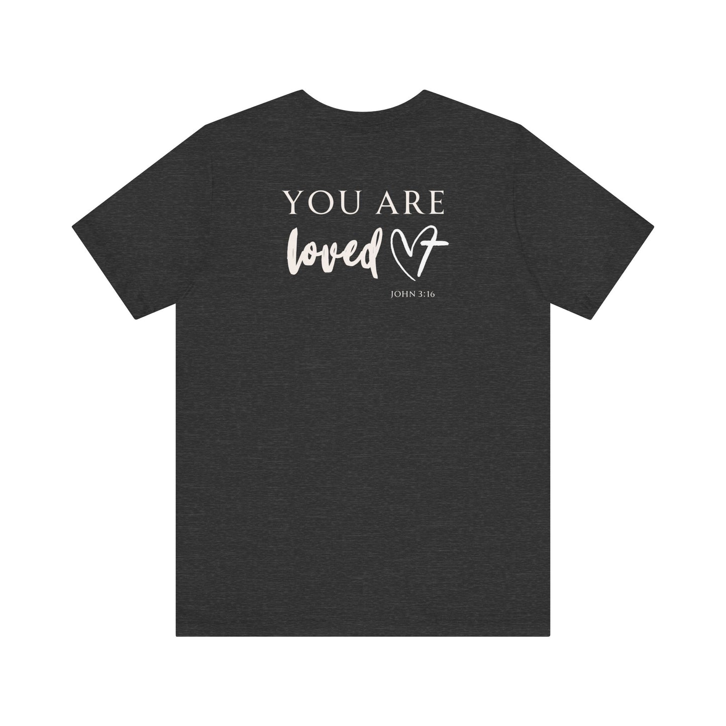 You Are Loved Heart with Cross Tee