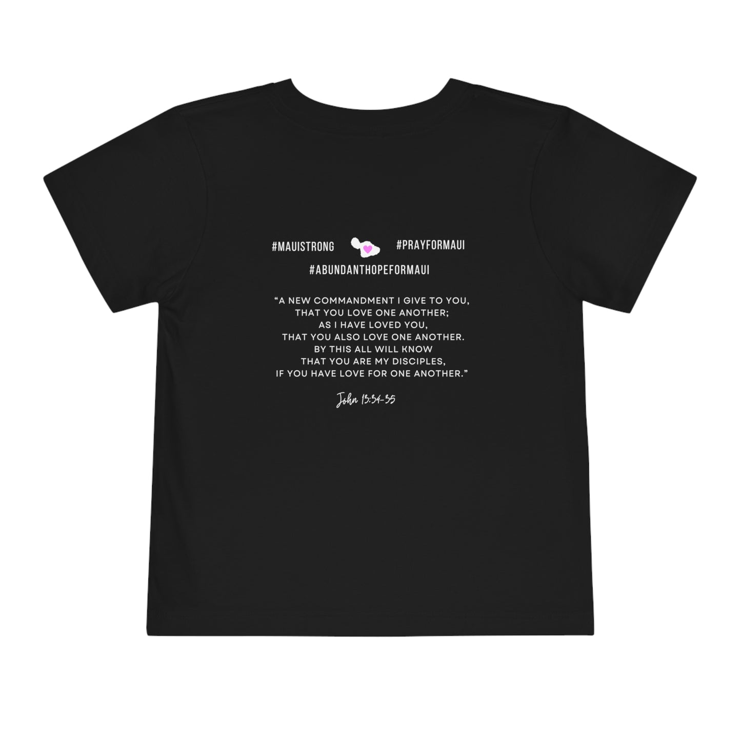 MAUI FUNDRAISER Lokelani Rose Toddler Tee