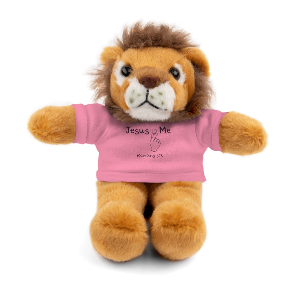 Cute Stuffed Animals with Jesus Loves Me Tee