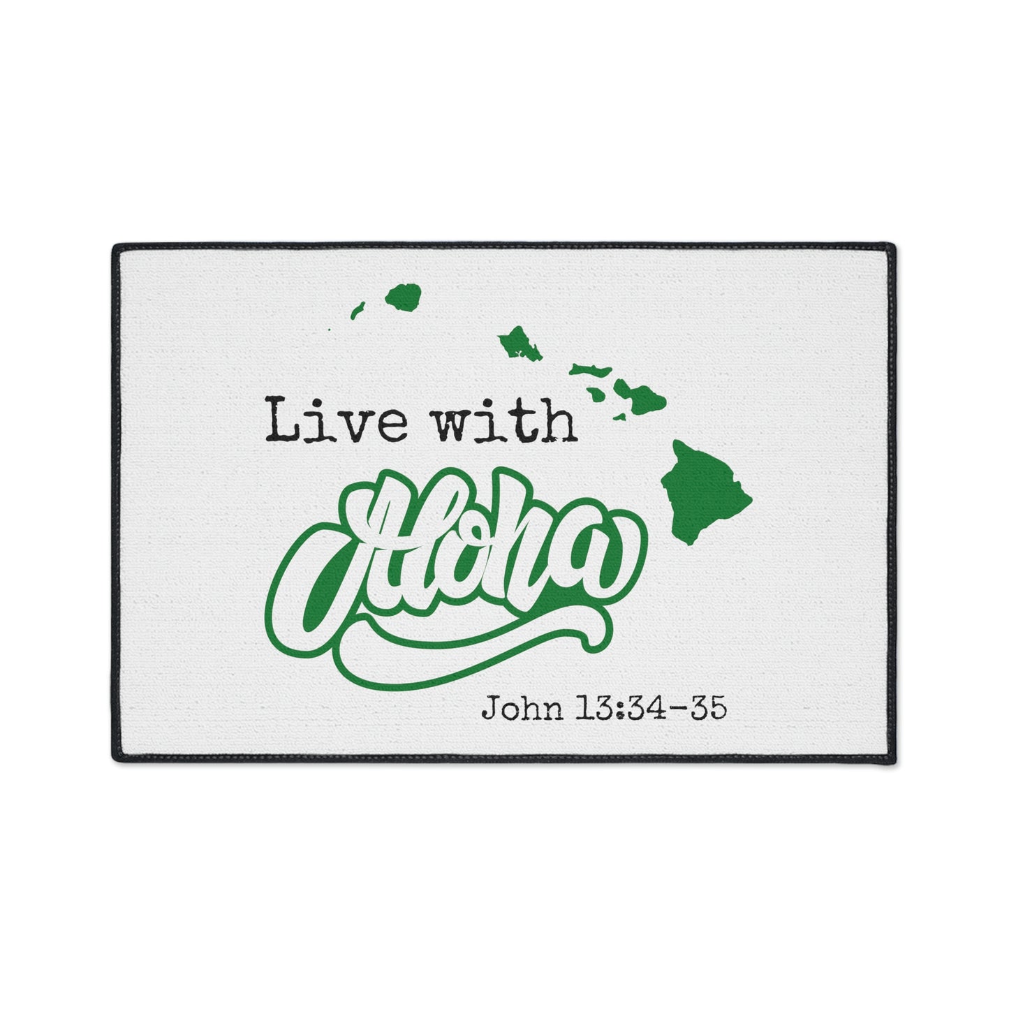 Live with Aloha Heavy Duty Floor Mat