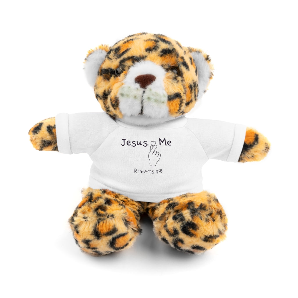 Cute Stuffed Animals with Jesus Loves Me Tee