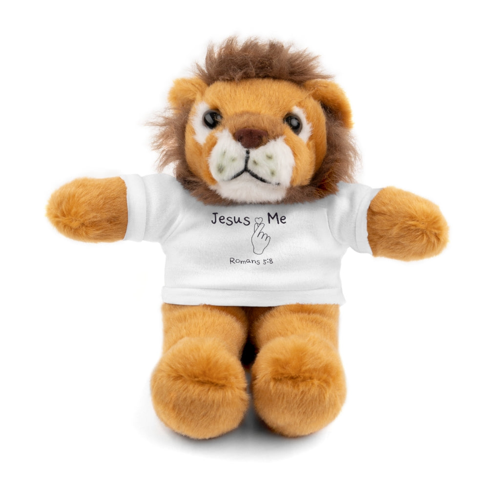 Cute Stuffed Animals with Jesus Loves Me Tee