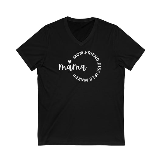 Definition of a Mama V-Neck Tee