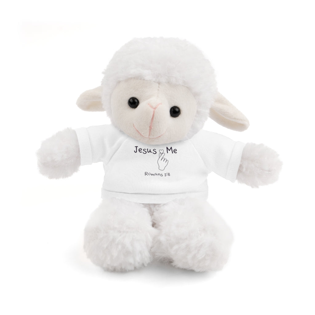 Cute Stuffed Animals with Jesus Loves Me Tee