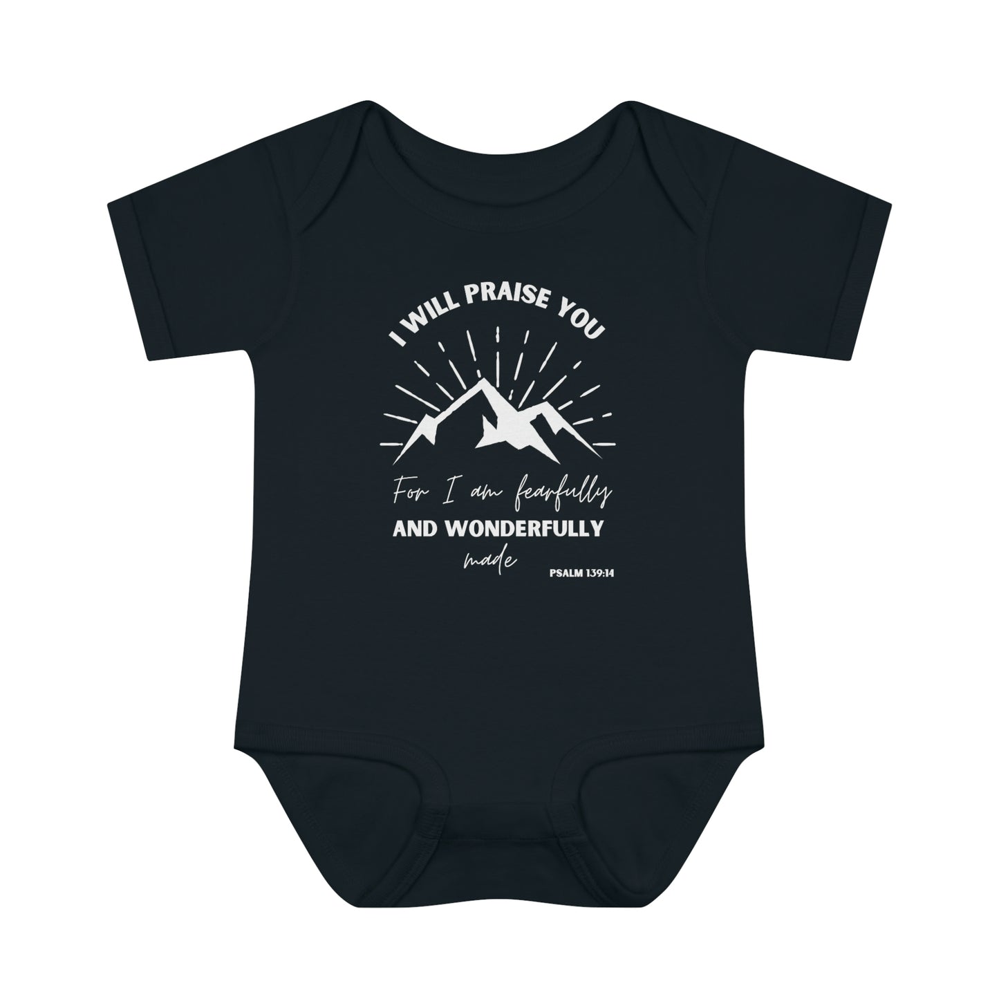 Fearfully and Wonderfully Made Onesie