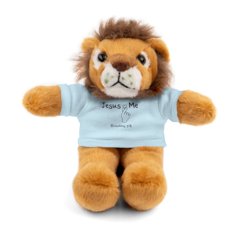 Cute Stuffed Animals with Jesus Loves Me Tee