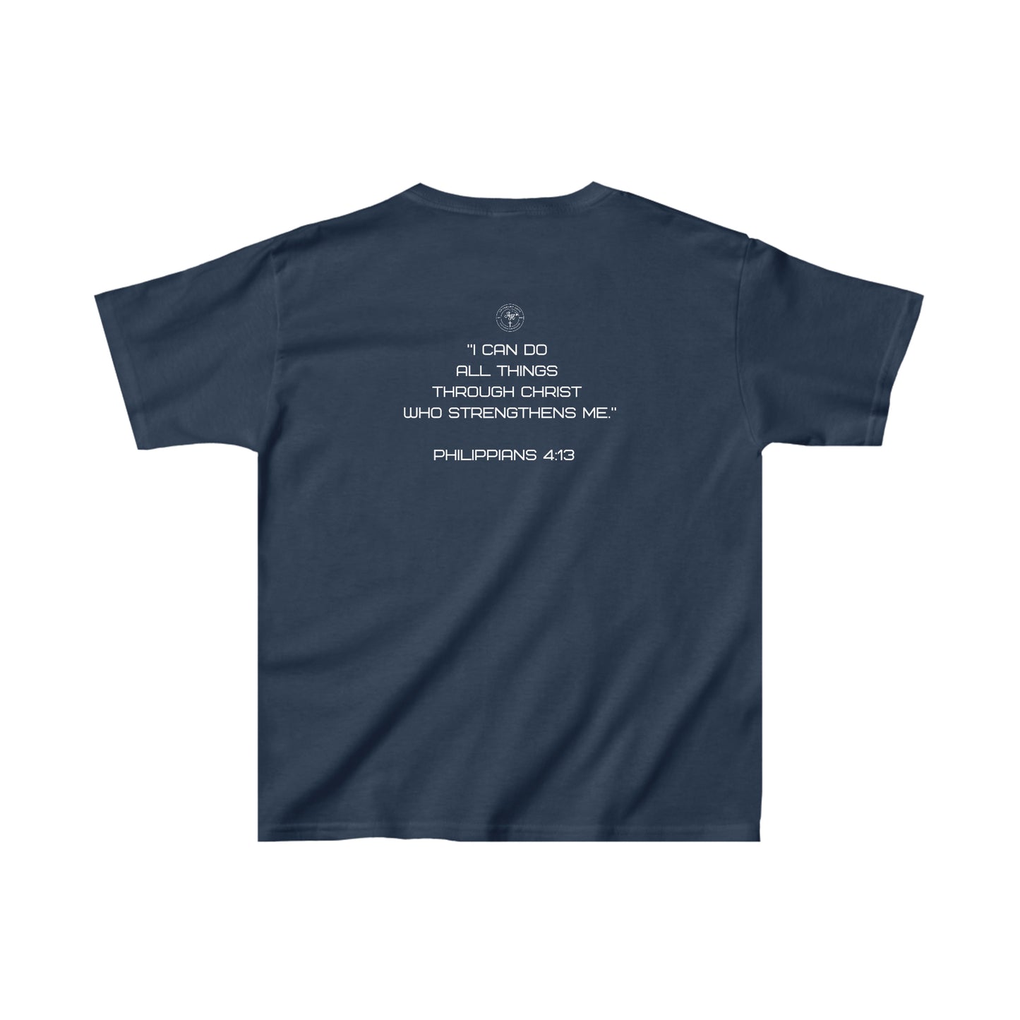 Basketball Philippians 4:13 Youth Tee