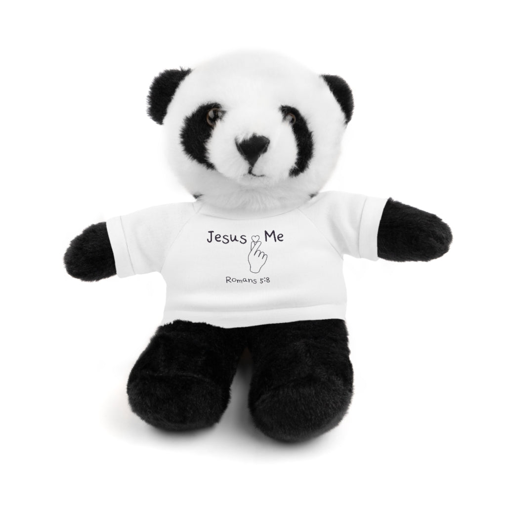 Cute Stuffed Animals with Jesus Loves Me Tee