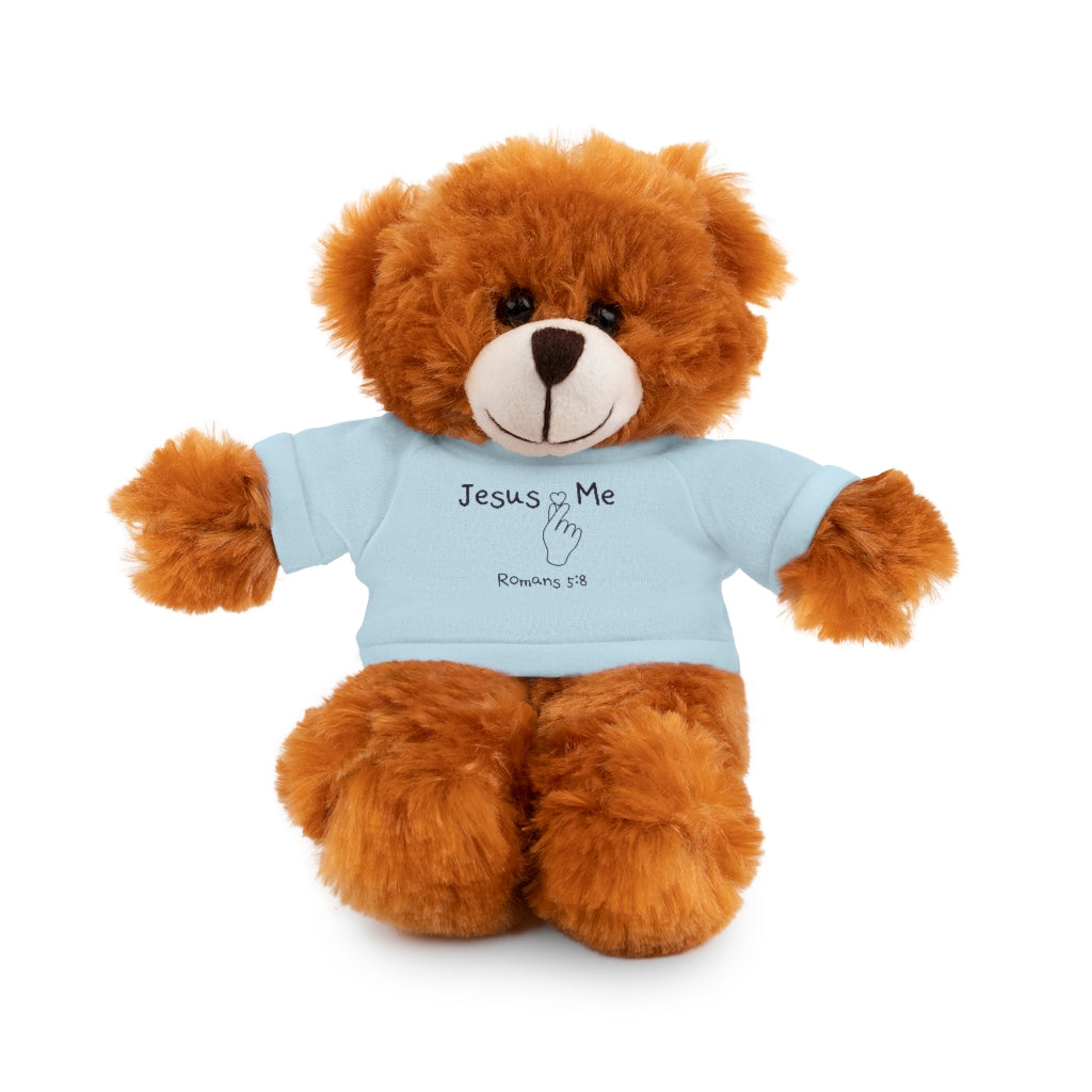 Cute Stuffed Animals with Jesus Loves Me Tee