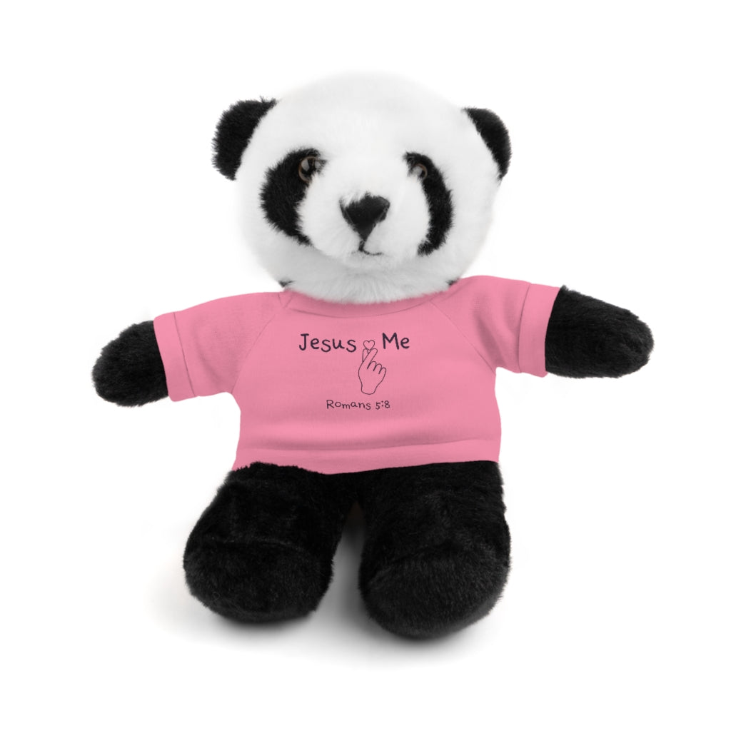 Cute Stuffed Animals with Jesus Loves Me Tee