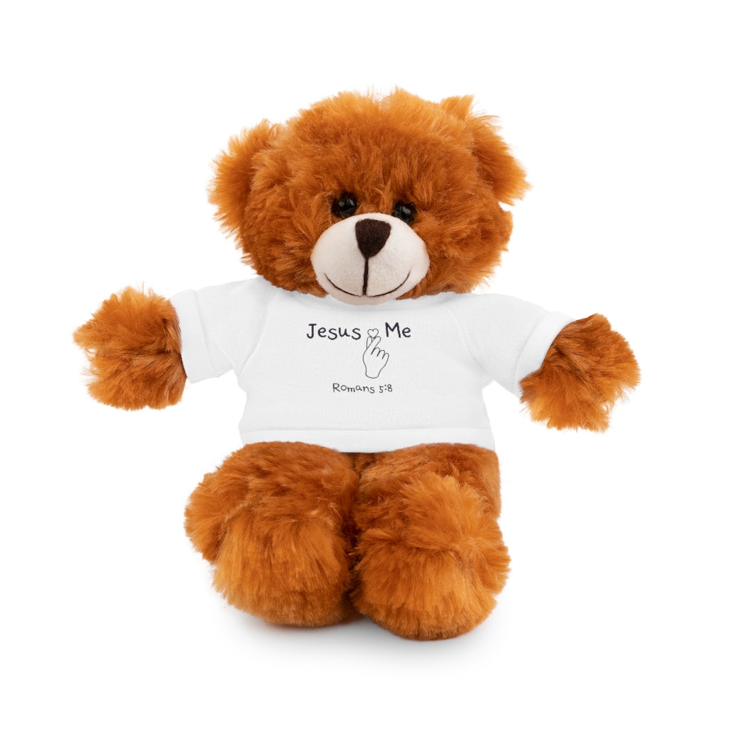 Cute Stuffed Animals with Jesus Loves Me Tee