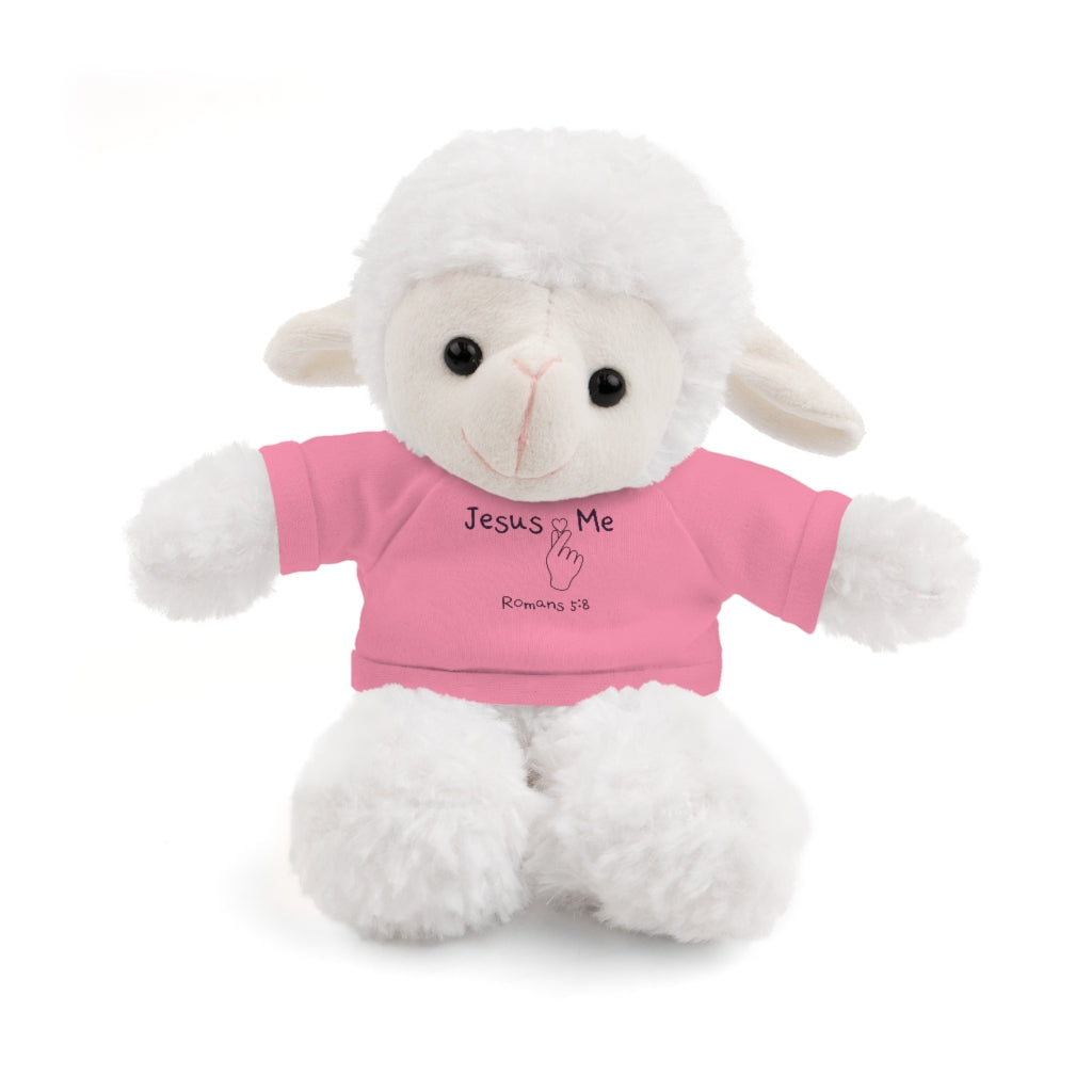 Cute Stuffed Animals with Jesus Loves Me Tee