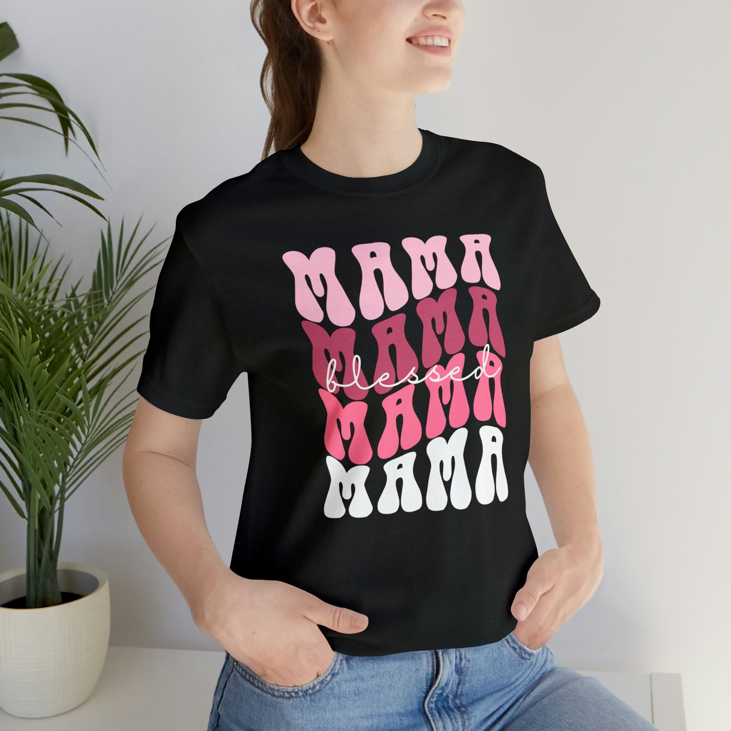 Blessed Mama Short Sleeve Tee