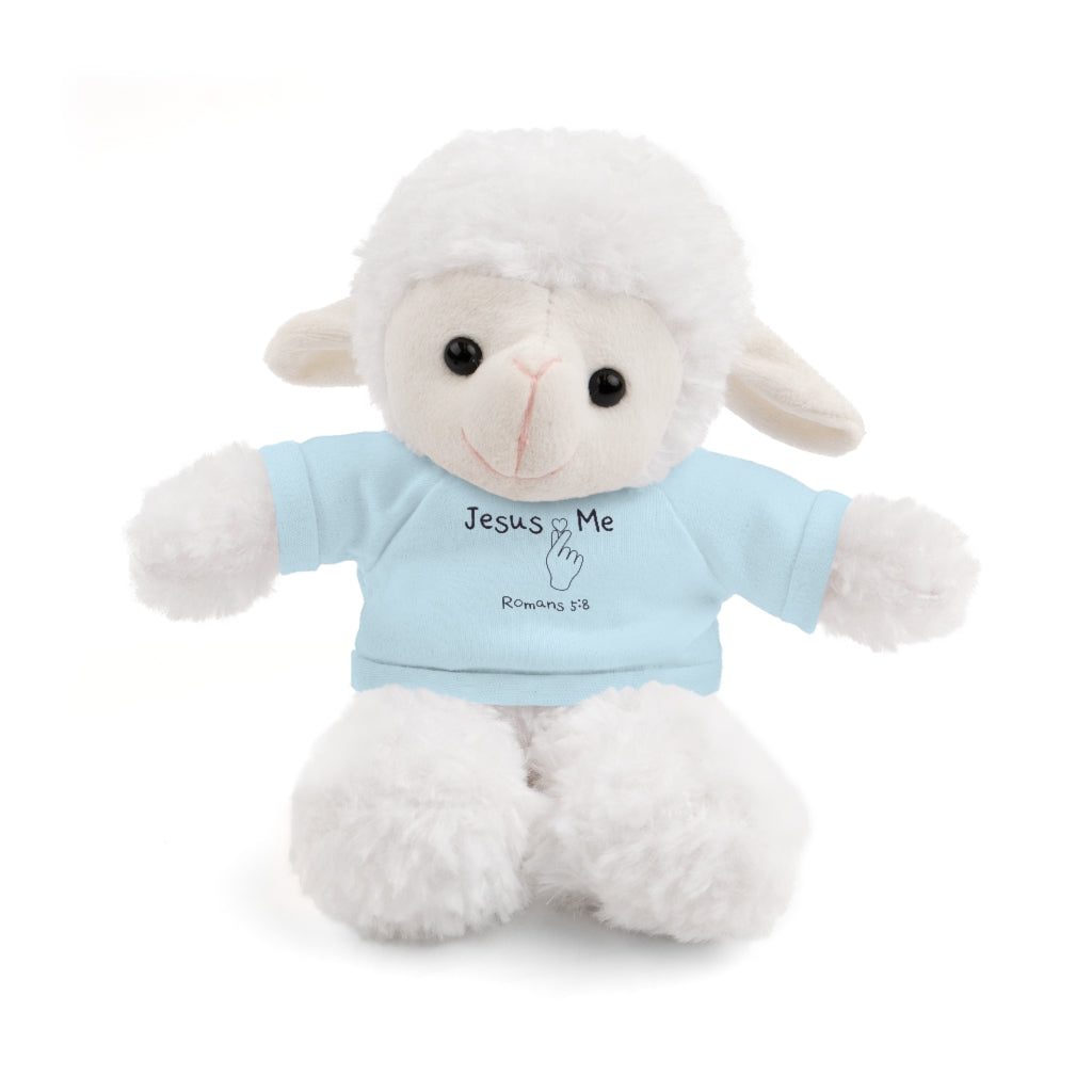 Cute Stuffed Animals with Jesus Loves Me Tee